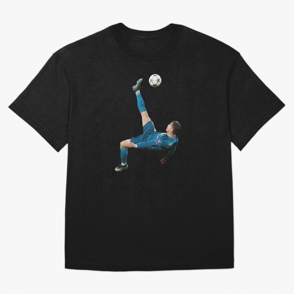 freestyle over head kick Oversized T-Shirt Bring Home Global Football Passion for FIFA World Cup 2026, Highlighting Messi and Cristiano Ronaldo, England, France and Netherlands, Championship Spirit, Famous Goals, Roaring Crowds and International