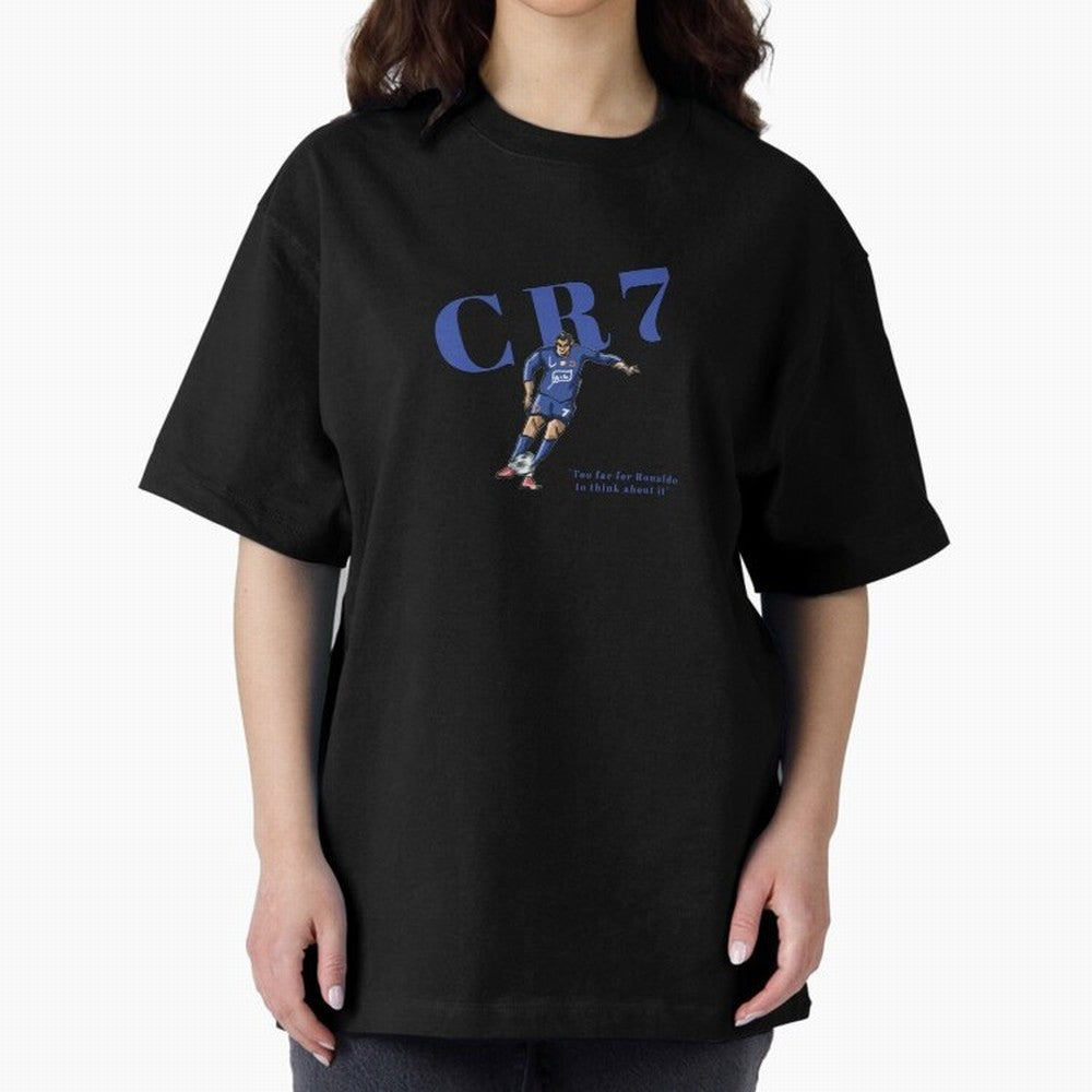 CR7. Oversized T-Shirt Celebrate the Next Chapter of FIFA World Cup 2026 Group Stage Spirit, with Germany, Messi, Neymar and Mbappe, Champion Mindset, Group Stage Buzz, Knockout Tension and Passionate Fan Culture; Made for Collectors Who Enjoy