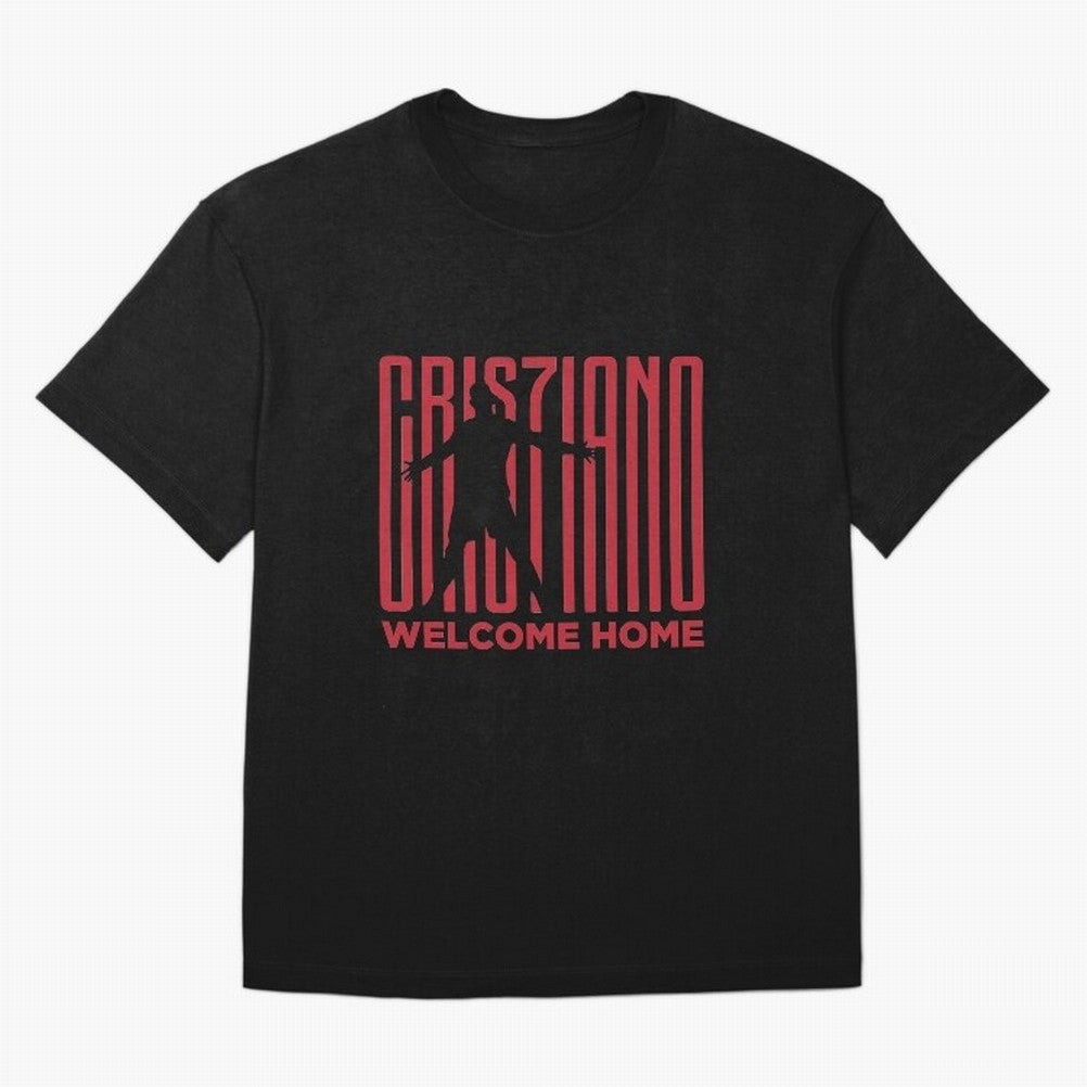 Welcome home Cristiano Ronaldo Oversized T-Shirt Celebrate Fan Favorites in Global Football Passion for FIFA World Cup 2026 Group Stage, with Cristiano Ronaldo, Haaland and CR7, Spain, Match Day Excitement, Supporter Culture, Golden Goals and