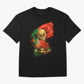 Portugal Football National Pride Oversized T-Shirt Carry the Dream of Match Day Hype around FIFA World Cup 2026 USA Canada Mexico, CR7, France and Portugal, Championship Spirit, Famous Goals, Roaring Crowds and International Football Unity; Ideal