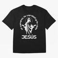 JES¨²S - el camino, la verdad y la vida Oversized T-Shirt Show Fan Pride Across Global Football Passion for FIFA World Cup 2026, Centered on Messi, CR7 and Mbappe, Spain, Tournament Hype, Historic Matchups, Family Viewing Parties and Global Sports