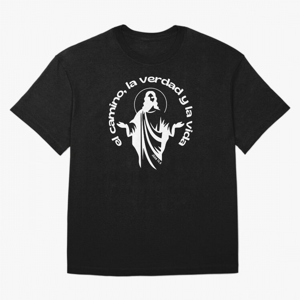 el camino, la verdad y la vida Oversized T-Shirt Fuel the Hype around FIFA World Cup 2026 Group Stage for Fans of Mbappe and Neymar and Germany, Bringing Stadium Chants, National Pride, Trophy Dreams and Unforgettable Football Memories; Built for