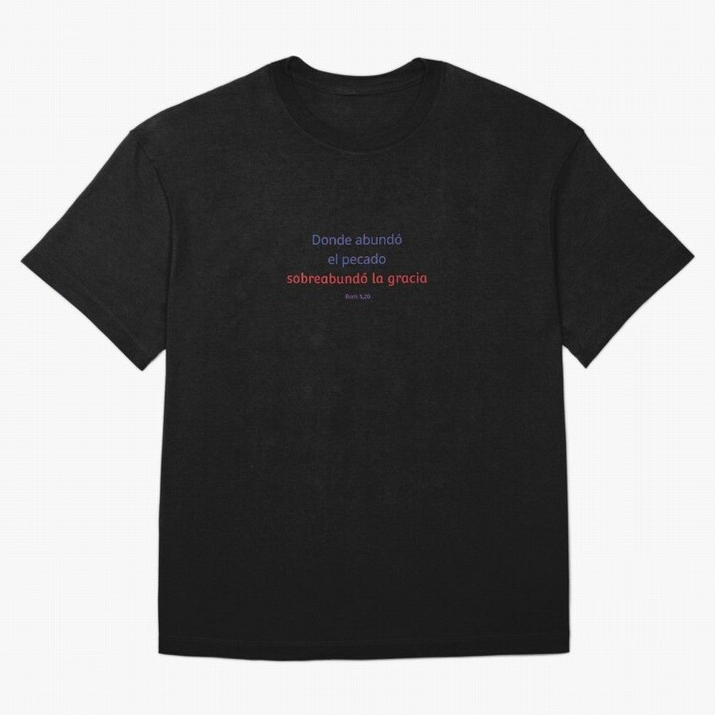 Sobreabund¨® la Gracia Oversized T-Shirt Honor Football Greatness during Match Day Hype around FIFA World Cup 2026 Group Stage, CR7, England, France and Netherlands, Worldwide Fan Energy, Dramatic Goals, Stadium Lights and Championship