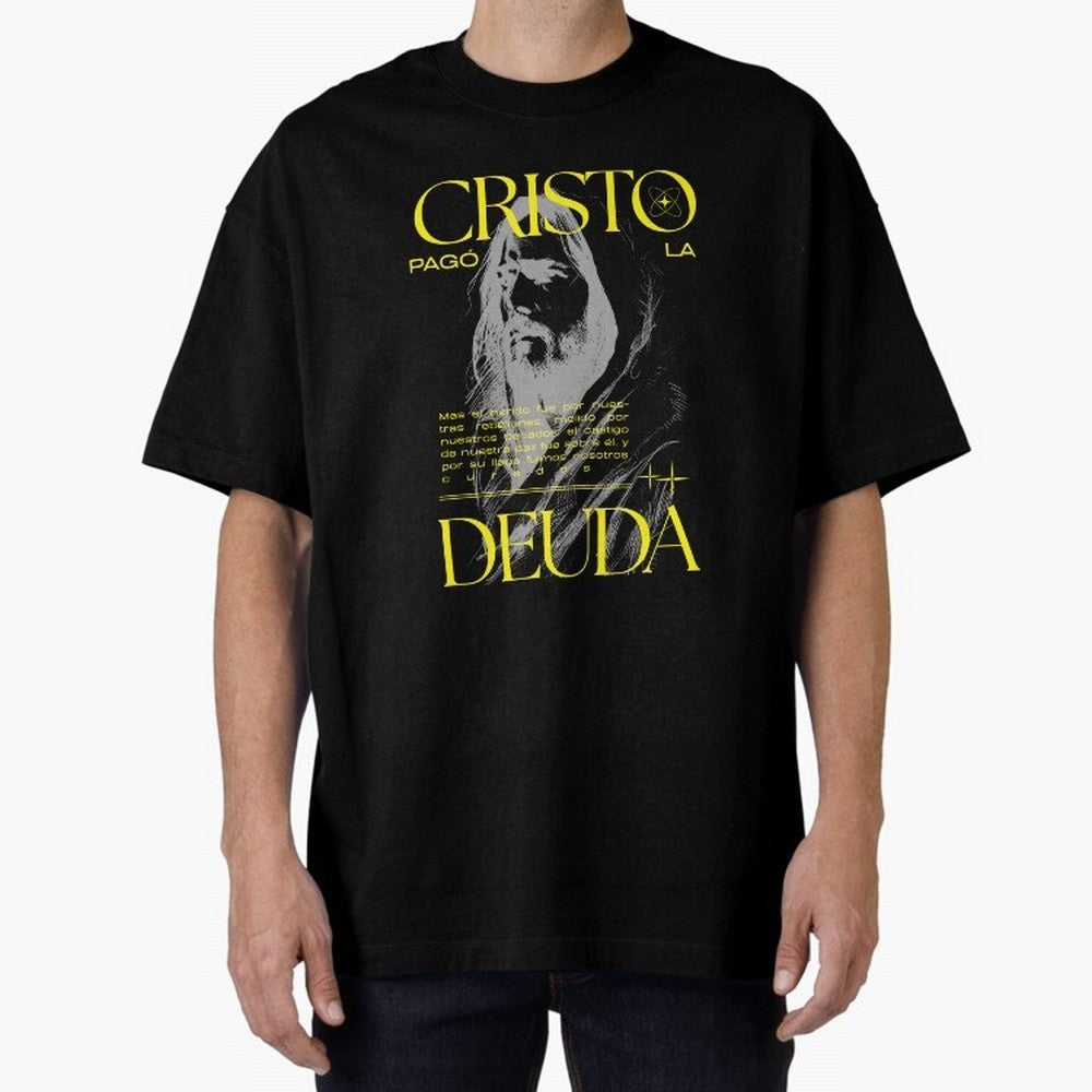 Cristo Pag¨® la Deuda - Isa¨ªas 53:5 Streetwear Style Oversized T-Shirt Carry the Dream of FIFA World Cup 2026 Group Stage Driven by CR7, Argentina, France and Brazil Energy, Game Day Rituals, Football Legends, Country Pride and the Road to the