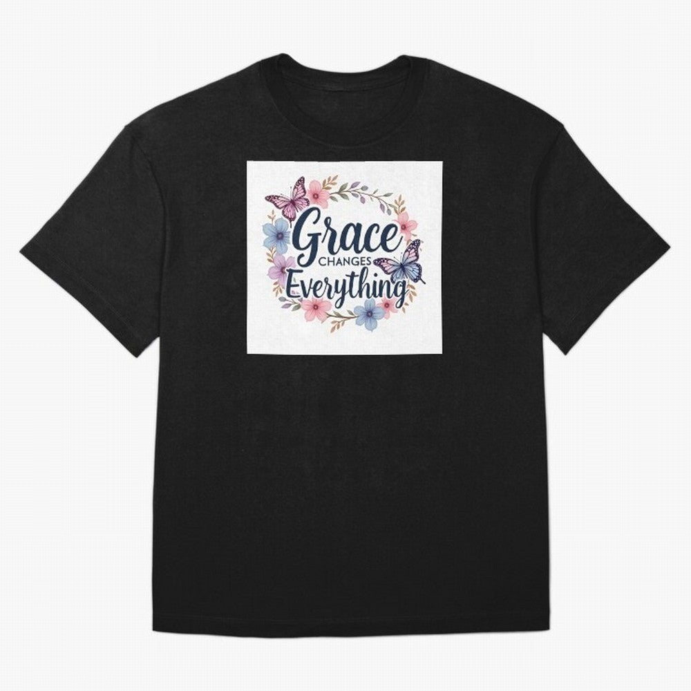Grace Of God Changes Everything Oversized T-Shirt Stand Out with Spirit from FIFA World Cup 2026 USA Canada Mexico Spirit, Celebrating Netherlands, Mbappe and Neymar, Sports Nostalgia, International Competition, Famous Players and Unforgettable