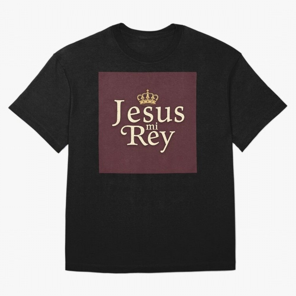 Jesus Mi Rey T Shirt Oversized T-Shirt Represent Football Lovers during FIFA World Cup 2026 for Fans of Mbappe and Neymar and France and Portugal, Bringing Soccer Culture, Superstar Moments, National Team Dreams and Competitive Fire; Made for Die