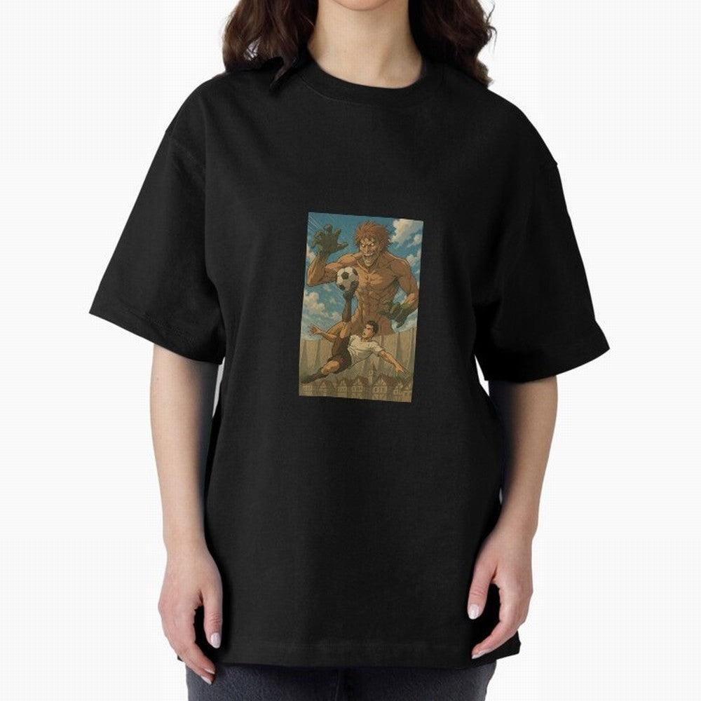 Cristiano Chilean Juventus on Titan Oversized T-Shirt Celebrate Supporters United by Global Football Passion for FIFA World Cup 2026 Group Stage, Highlighting Messi, CR7 and Mbappe, France and Portugal, Champion Mindset, Group Stage Buzz, Knockout