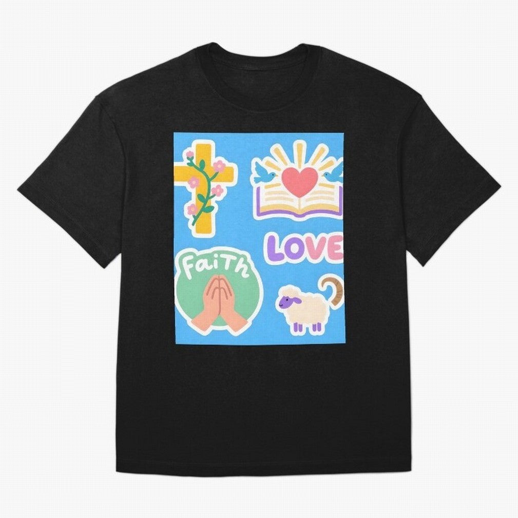 Love Faith T shirt Oversized T-Shirt Show Up for the Glory of FIFA World Cup 2026 USA Canada Mexico Spirit, Connected to Germany, Messi, CR7 and Mbappe, Sports Nostalgia, International Competition, Famous Players and Unforgettable Victories; Built