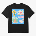 Love Faith T shirt Oversized T-Shirt Show Up for the Glory of FIFA World Cup 2026 USA Canada Mexico Spirit, Connected to Germany, Messi, CR7 and Mbappe, Sports Nostalgia, International Competition, Famous Players and Unforgettable Victories; Built