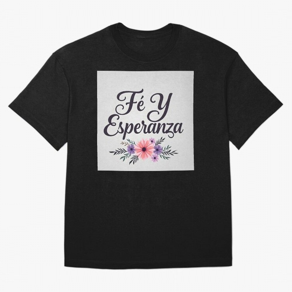Fe Y Esperanza T shirt Oversized T-Shirt Live the Energy of the FIFA World Cup 2026 Group Stage Journey through Messi and Cristiano Ronaldo Highlights, Spain Pride, Soccer Culture, Superstar Moments, National Team Dreams and Competitive Fire;