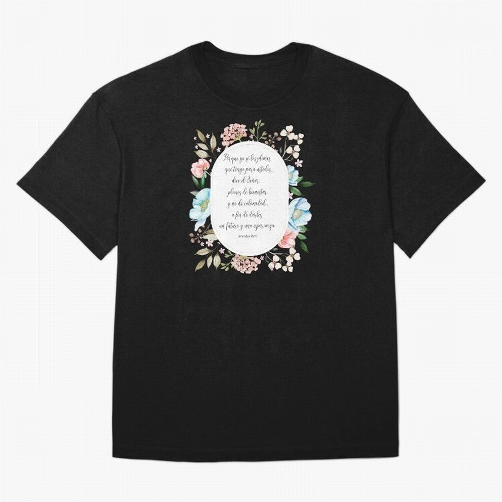 Jerem¨ªas 29:11 ¨C Planes de esperanza | Vers¨ªculo cristiano inspirador en espa?ol Oversized T-Shirt Carry the Dream of FIFA World Cup 2026 Spirit, Highlighting Germany, Haaland, Worldwide Fan Energy, Dramatic Goals, Stadium Lights and