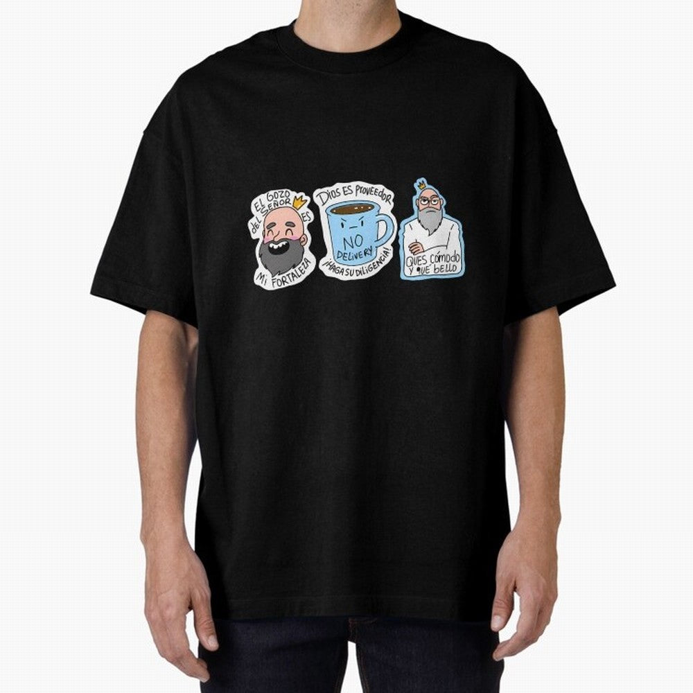 El Gozo Del Seor Es Mi Fortaleza Recuerda Que Dios Es Proveedor No Delivery Oversized T-Shirt Celebrate Football Heritage in FIFA World Cup 2026 Group Stage for Fans of Messi and Cristiano Ronaldo and Spain, Bringing Football Festival Excitement,