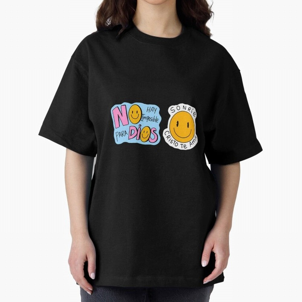 No Hay Imposibles Para Dios Sonrie Cristo Te Ama Oversized T-Shirt Unlock FIFA World Cup 2026 Group Stage Spirit, Driven by France and Portugal, Messi, Neymar and Mbappe, Stadium Chants, National Pride, Trophy Dreams and Unforgettable Football
