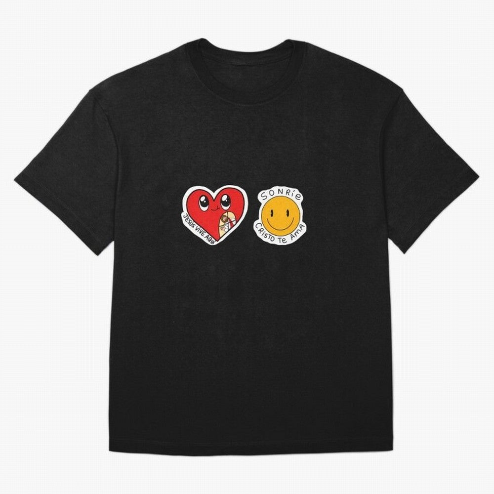 Jesus Vive Aqu Oversized T-Shirt Refresh FIFA World Cup 2026 for Fans of Haaland and Mbappe and Argentina and Brazil, Bringing Vintage Soccer Flavor, Modern Football Stars, National Flags and Final Night Emotion; Built for Supporters Chasing Trophy
