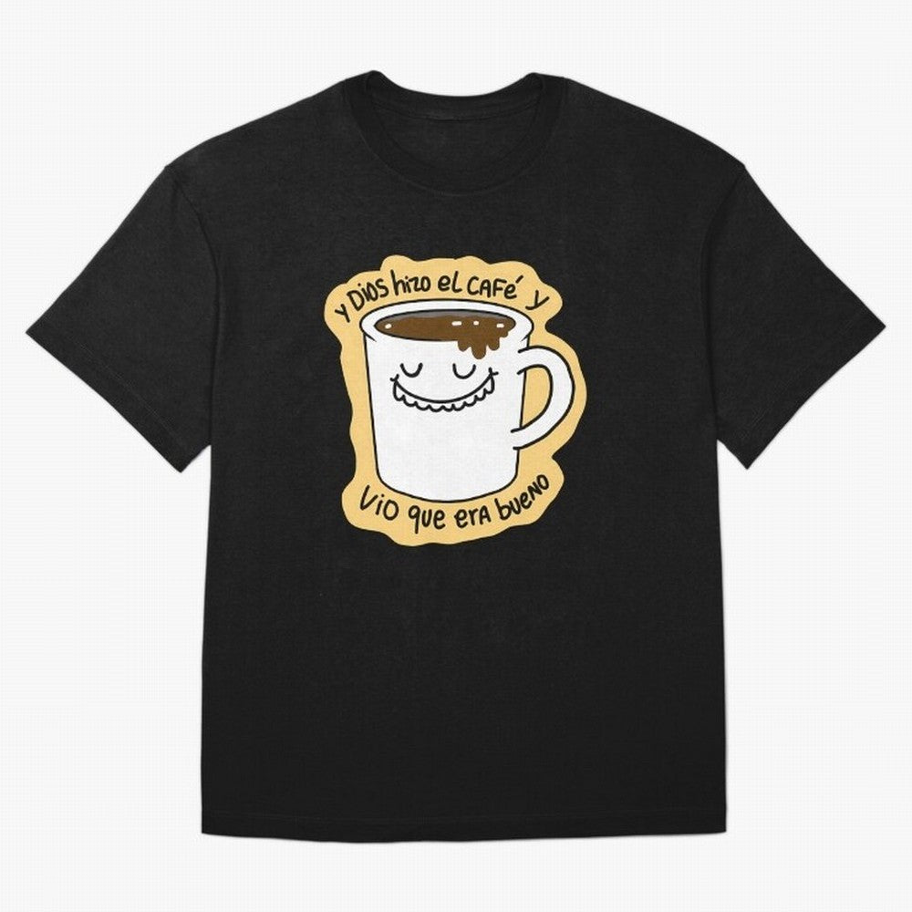 Y Dios Hizo El Caf Y Vio Que Era Bueno Oversized T-Shirt Feel the Trophy Chase of Match Day Hype around FIFA World Cup 2026, Messi, CR7 and Mbappe, Argentina and Brazil, Match Day Excitement, Supporter Culture, Golden Goals and Global Football