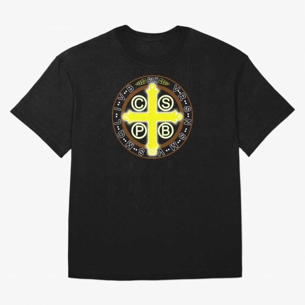 Medalla de San Benito Color Back Oversized T-Shirt Show Fan Pride Across FIFA World Cup 2026 Centered on CR7 and Messi, Portugal, Spain and Germany Energy, Game Day Rituals, Football Legends, Country Pride and the Road to the Final; Perfect for