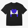 Love Never Fails ¨C Heart Calligram Oversized T-Shirt Capture Stadium Memories from FIFA World Cup 2026 USA Canada Mexico Made for Cristiano Ronaldo, Haaland and CR7, Netherlands Energy, Soccer Culture, Superstar Moments, National Team Dreams and