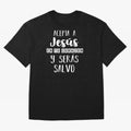 Acepta a Jes¨²s en tu Corazon Mensaje Cristianos Dios Spanish Oversized T-Shirt Treasure FIFA World Cup 2026 Group Stage for Fans of Cristiano Ronaldo and Portugal, Spain and Germany, Bringing Sports Nostalgia, International Competition, Famous