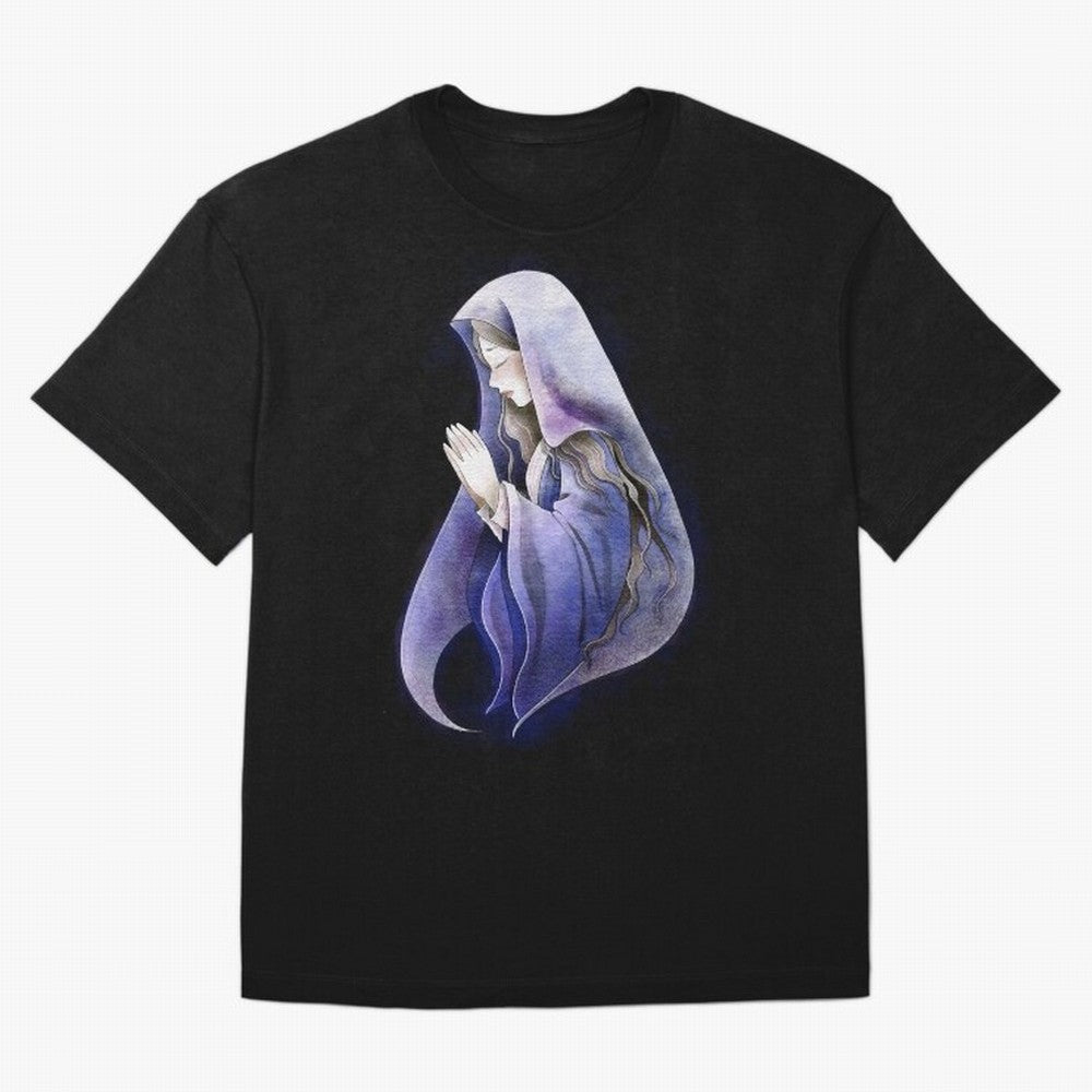 Holy Mary, Mother of God Oversized T-Shirt Bring Global Tournament Vibes to Global Football Passion for FIFA World Cup 2026 Group Stage, Filled with CR7 and Messi, Argentina and Brazil, Worldwide Fan Energy, Dramatic Goals, Stadium Lights and