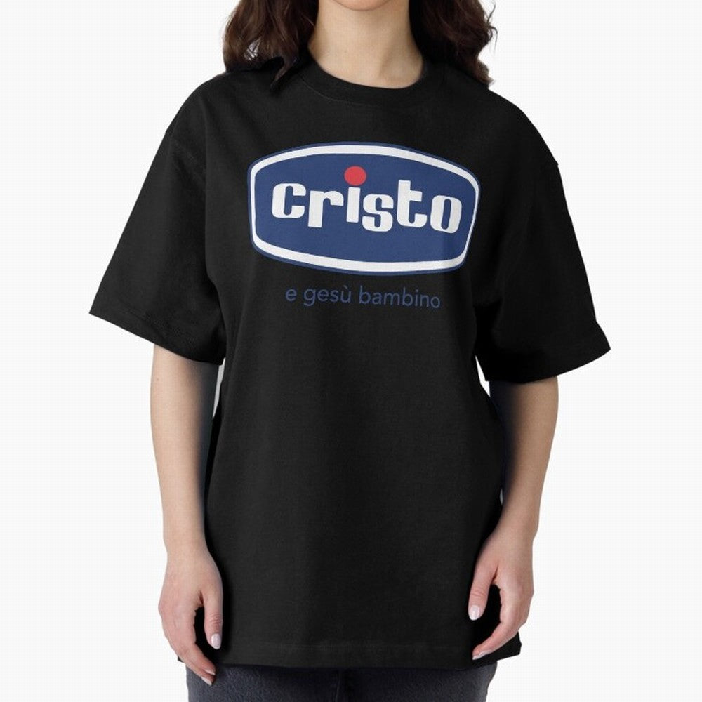 Cristo e ges¨´ bambino ? Oversized T-Shirt Honor the Beautiful Game during FIFA World Cup 2026 USA Canada Mexico for Fans of Mbappe and Neymar and Spain, Bringing Match Day Excitement, Supporter Culture, Golden Goals and Global Football Passion;