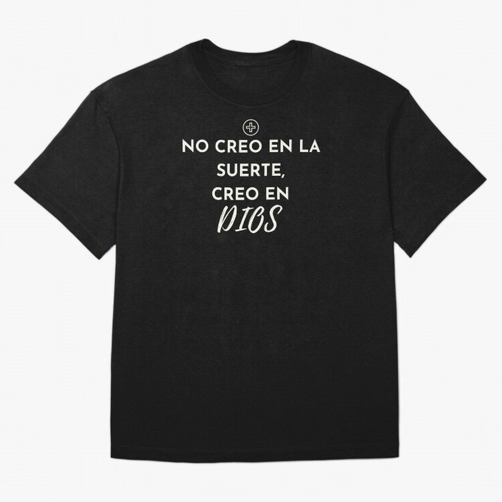 No creo en la suerte, creo en Dios Oversized T-Shirt Mark FIFA World Cup 2026 Spirit, Capturing Germany, Neymar, Supporter Pride, Iconic Celebrations, Legendary Names and Global Match Day Energy; Perfect for People Who Love Argentina, Brazil,