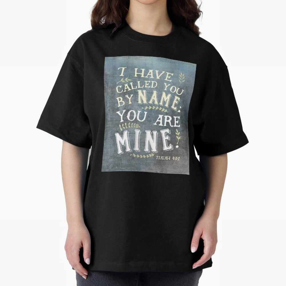 Isaiah 43:1: I Have Called You by Name Oversized T-Shirt Bring Trophy Dreams to the FIFA World Cup 2026 USA Canada Mexico Journey through Cristiano Ronaldo, Haaland and CR7 Highlights, England Pride, Worldwide Fan Energy, Dramatic Goals, Stadium