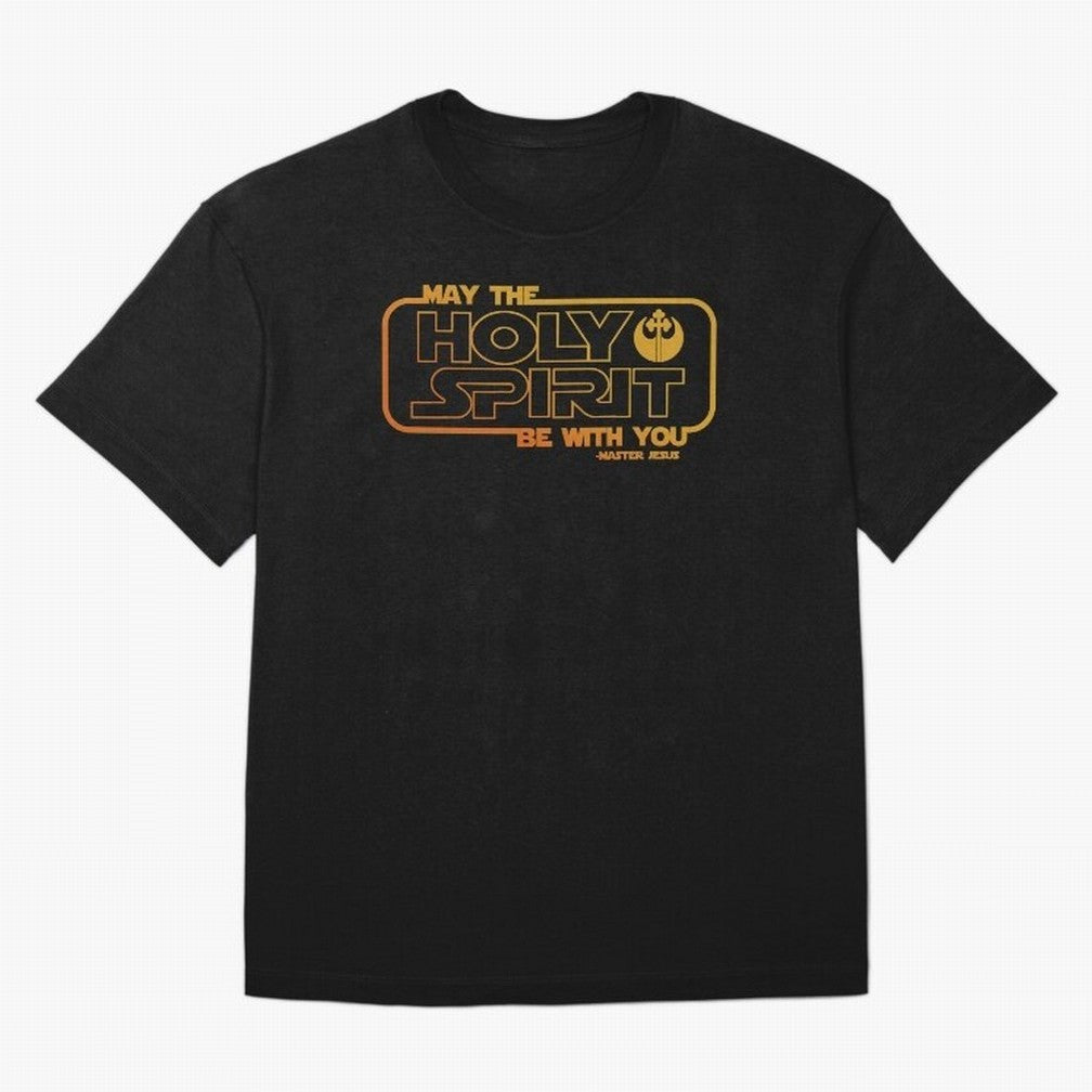 May the Holy Spirit Be with you Oversized T-Shirt Show Fan Pride Across Global Football Passion for FIFA World Cup 2026 USA Canada Mexico, Driven by Messi, Spain, Football Festival Excitement, Trophy Ambitions, Country Rivalries and Star Player