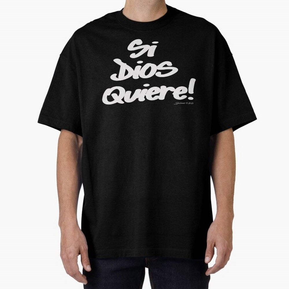 Si Dios Quiere! Oversized T-Shirt Make Every Match About the FIFA World Cup 2026 USA Canada Mexico Journey through Neymar, Haaland and Cristiano Ronaldo Highlights, Netherlands Pride, Supporter Pride, Iconic Celebrations, Legendary Names and Global