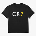 CR7 Oversized T-Shirt Elevate Global Football Passion for FIFA World Cup 2026 Group Stage, Made for Mbappe and Neymar, Portugal, Spain and Germany, Sports Nostalgia, International Competition, Famous Players and Unforgettable Victories; Great for