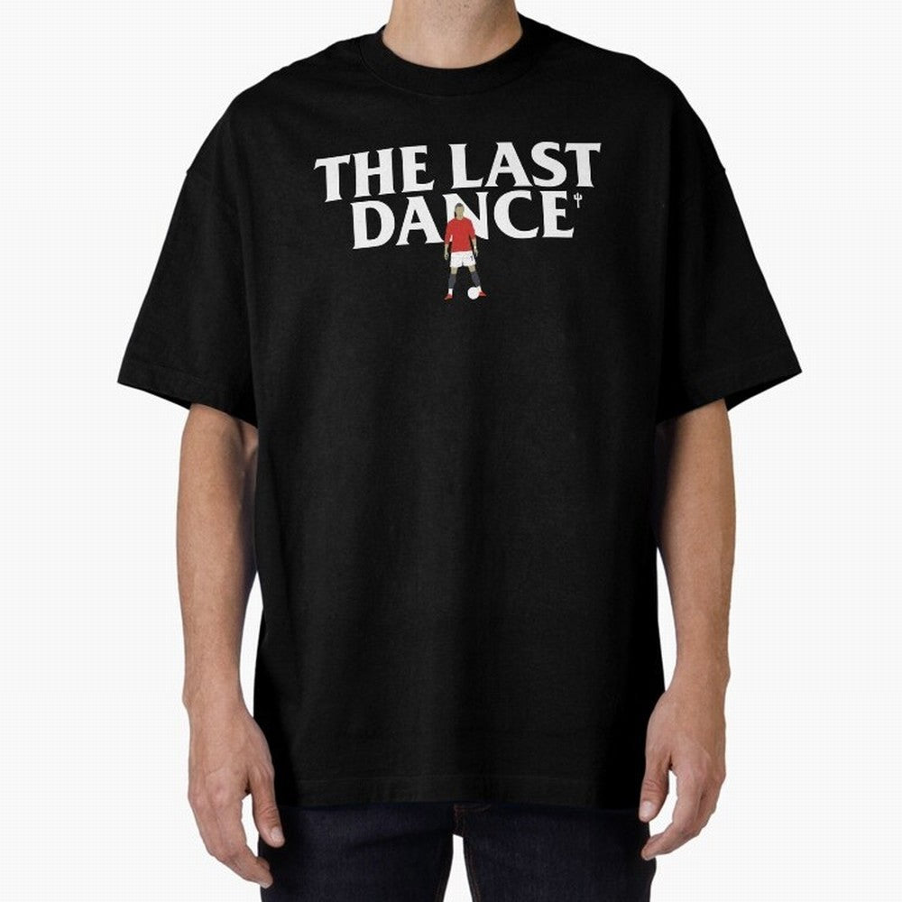 The Last Dance of Cristiano Ronaldo Oversized T-Shirt Turn Football Passion into Global Football Passion for FIFA World Cup 2026 USA Canada Mexico, Made for Messi, Neymar and Mbappe, England, Goal Celebration Energy, Supporter Heritage, Football