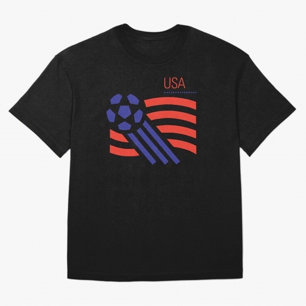 World USA 94 Oversized T-Shirt Join the Countdown to the FIFA World Cup 2026 USA Canada Mexico Journey through Cristiano Ronaldo Highlights, England Pride, Vintage Soccer Flavor, Modern Football Stars, National Flags and Final Night Emotion; Great