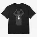 Sergio Ramos artwork Oversized T-Shirt Bring Global Tournament Vibes to Global Football Passion for FIFA World Cup 2026 Group Stage, Centered on Haaland and Mbappe, Argentina and Brazil, Sports Nostalgia, International Competition, Famous Players