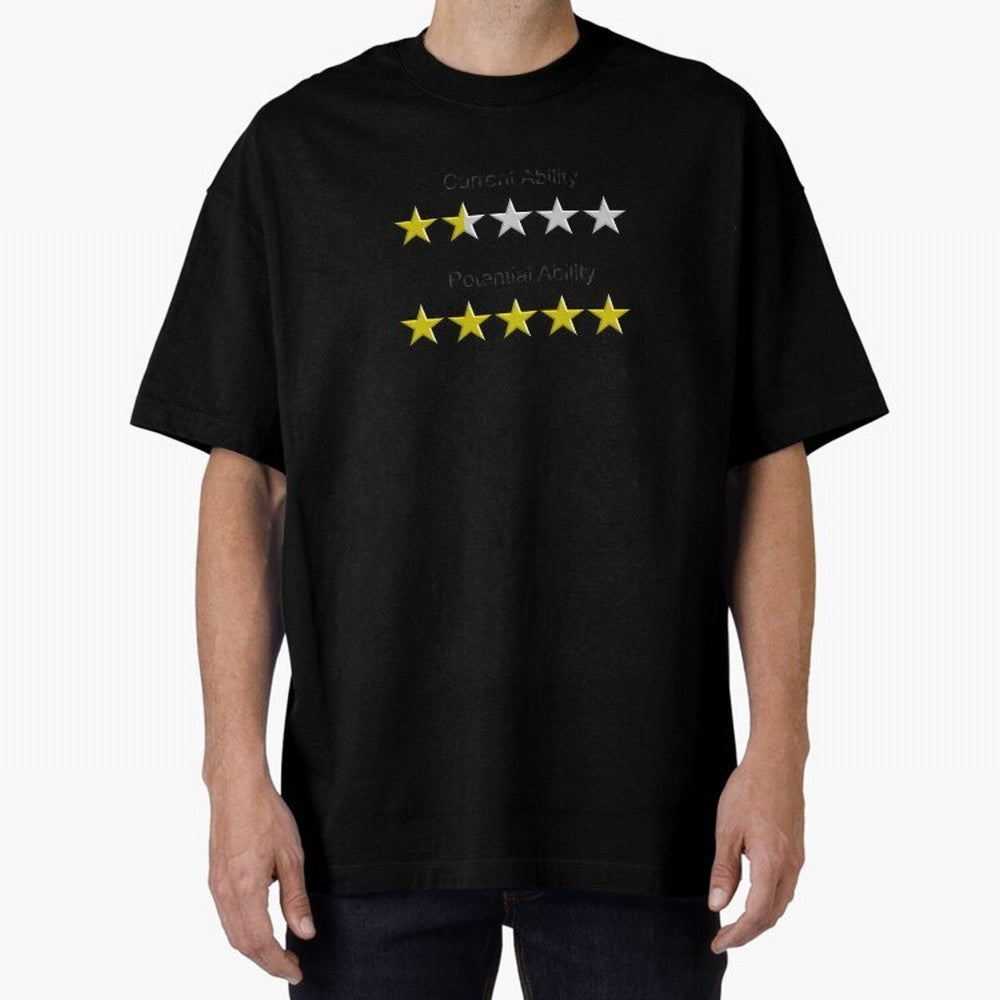 Potential !!!! Oversized T-Shirt Cheer through Every Moment of FIFA World Cup 2026 Group Stage Spirit, Inspired by Brazil, Mbappe and Neymar, Retro Football Energy, Iconic Rivalries, Trophy Chase Drama and Stadium Atmosphere; Perfect for Fans,