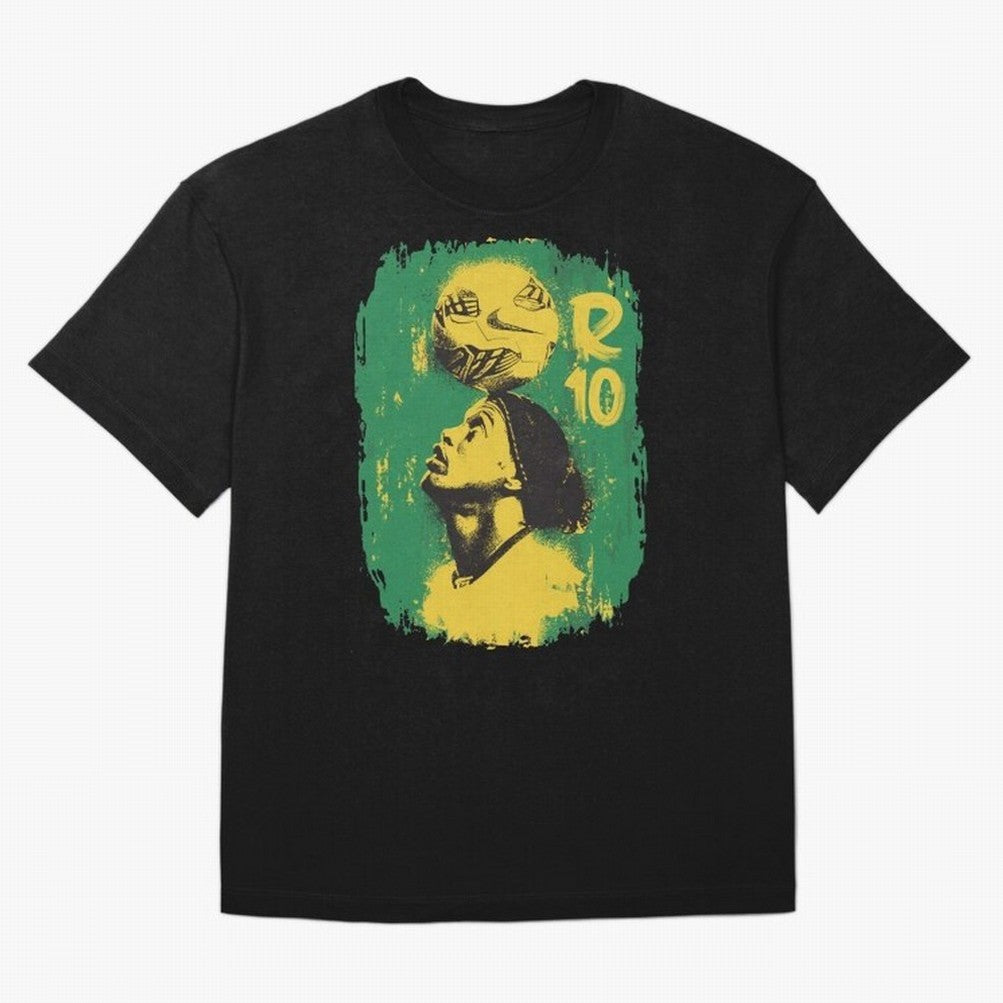 Ronaldinho Oversized T-Shirt Honor the FIFA World Cup 2026 Journey through Haaland Highlights, England, France and Netherlands Pride, Football Passion, Legendary Performances, Festival Vibes and Supporter Community; Ideal for Passionate Fans Who
