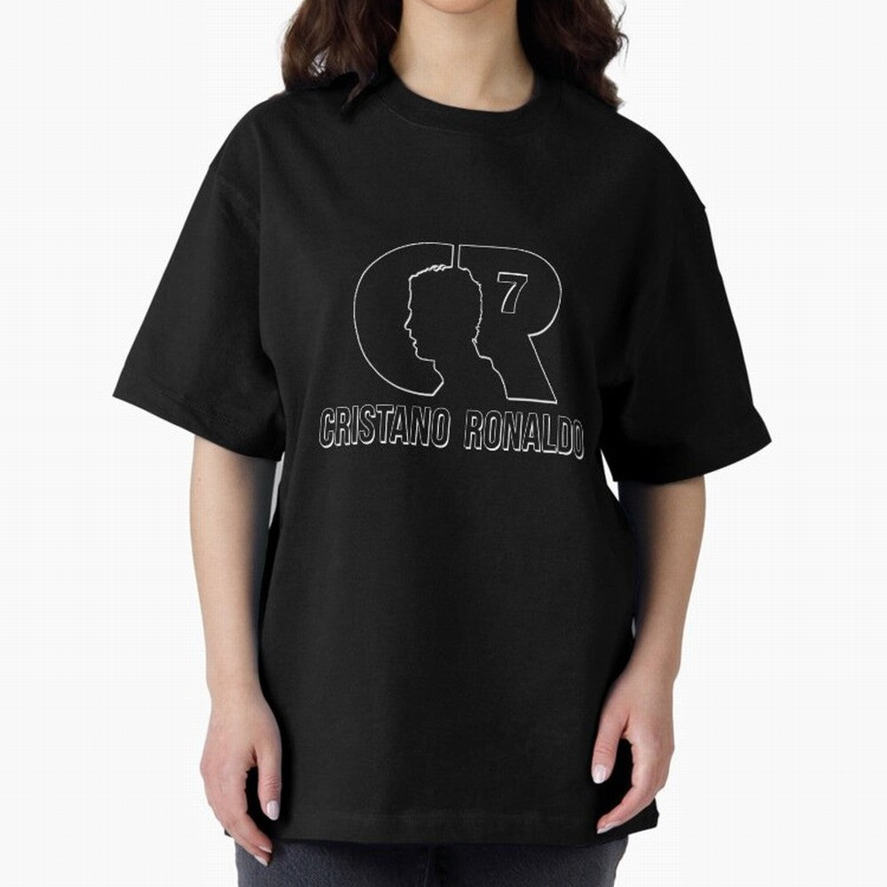 Cristano Ronaldo Desing Oversized T-Shirt Fuel Your Fan Pride for FIFA World Cup 2026 USA Canada Mexico Made for Messi, Neymar and Mbappe, Germany Energy, Game Day Rituals, Football Legends, Country Pride and the Road to the Final; Perfect for
