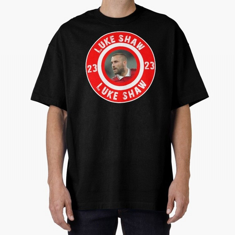 Luke Shaw Oversized T-Shirt Live for the Drama of FIFA World Cup 2026 Group Stage for Fans of Mbappe and Brazil, Bringing Worldwide Fan Energy, Dramatic Goals, Stadium Lights and Championship Celebrations; Perfect for Supporters Who Want Bold