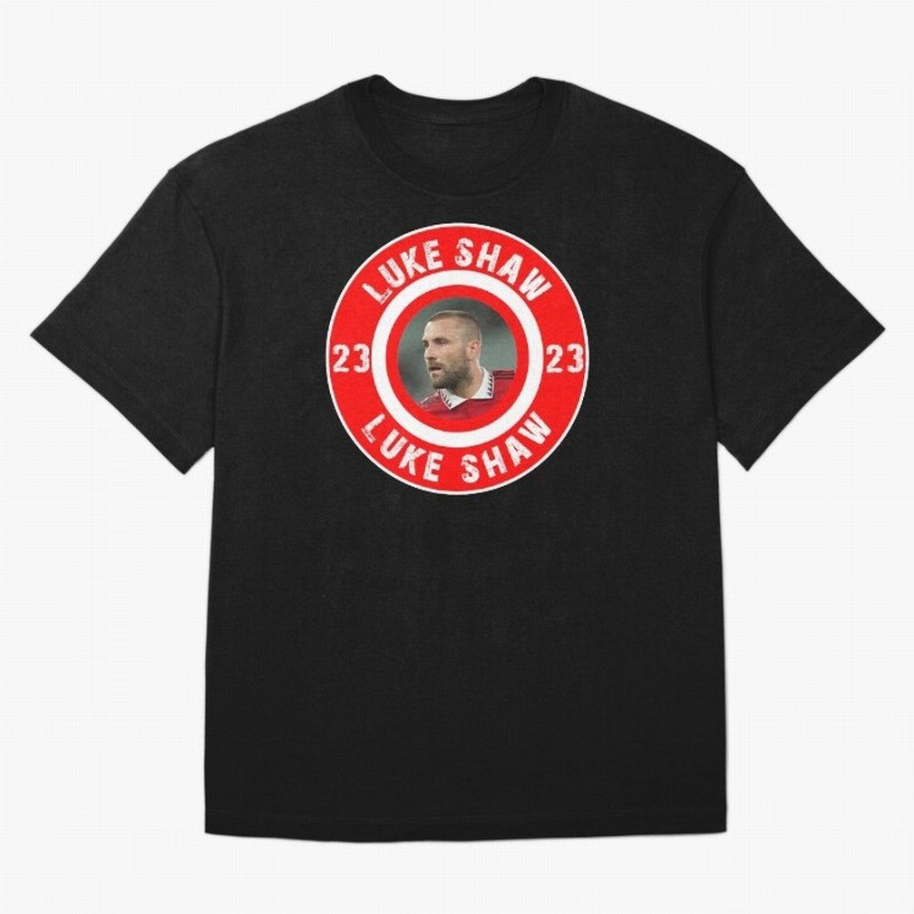 Luke Shaw Oversized T-Shirt Live for the Drama of FIFA World Cup 2026 Group Stage for Fans of Mbappe and Brazil, Bringing Worldwide Fan Energy, Dramatic Goals, Stadium Lights and Championship Celebrations; Perfect for Supporters Who Want Bold