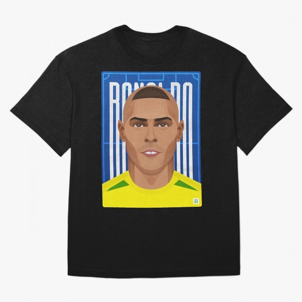 Ronaldo | The Phenomenon Oversized T-Shirt Show Support during Global Football Passion for FIFA World Cup 2026, Built around Mbappe, Argentina, France and Brazil, Supporter Pride, Iconic Celebrations, Legendary Names and Global Match Day Energy;