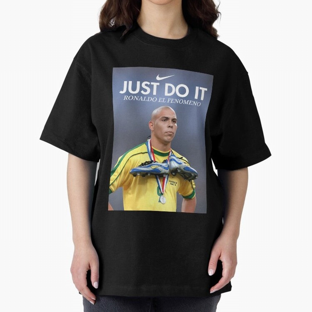 Ronaldo Fenomeno Ronaldo Nazario Vintage Sports Decor Living Room Decor For Walls Sports Bedroom Decor Game Room Decor R9 Oversized T-Shirt Treasure Global Football Passion for FIFA World Cup 2026 USA Canada Mexico, Centered on CR7, Argentina, Goal