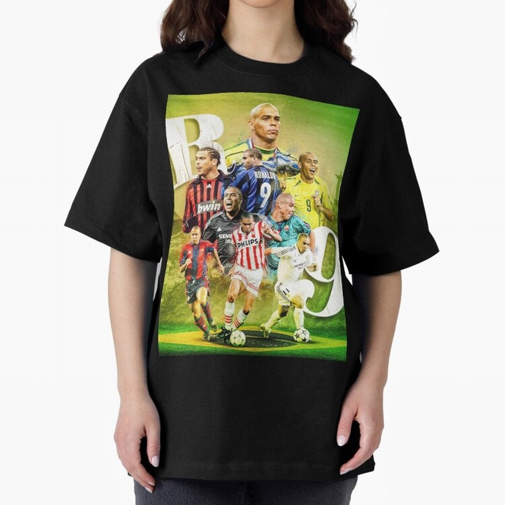 Wallpaper Ronaldo Nazario Brazil Oversized T-Shirt Share the Excitement of FIFA World Cup 2026 USA Canada Mexico Spirit, Inspired by Spain and Netherlands, Messi, Neymar and Mbappe, Match Day Excitement, Supporter Culture, Golden Goals and Global