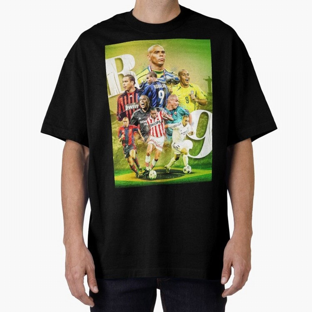 Wallpaper Ronaldo Nazario Brazil Oversized T-Shirt Share the Excitement of FIFA World Cup 2026 USA Canada Mexico Spirit, Inspired by Spain and Netherlands, Messi, Neymar and Mbappe, Match Day Excitement, Supporter Culture, Golden Goals and Global