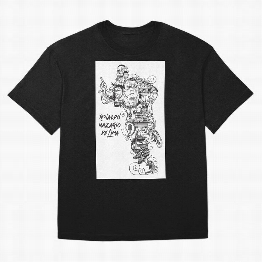 The R9 Era Oversized T-Shirt Live the Energy of the FIFA World Cup 2026 USA Canada Mexico Journey through Neymar Highlights, Brazil Pride, Worldwide Fan Energy, Dramatic Goals, Stadium Lights and Championship Celebrations; Great for Watch Parties,