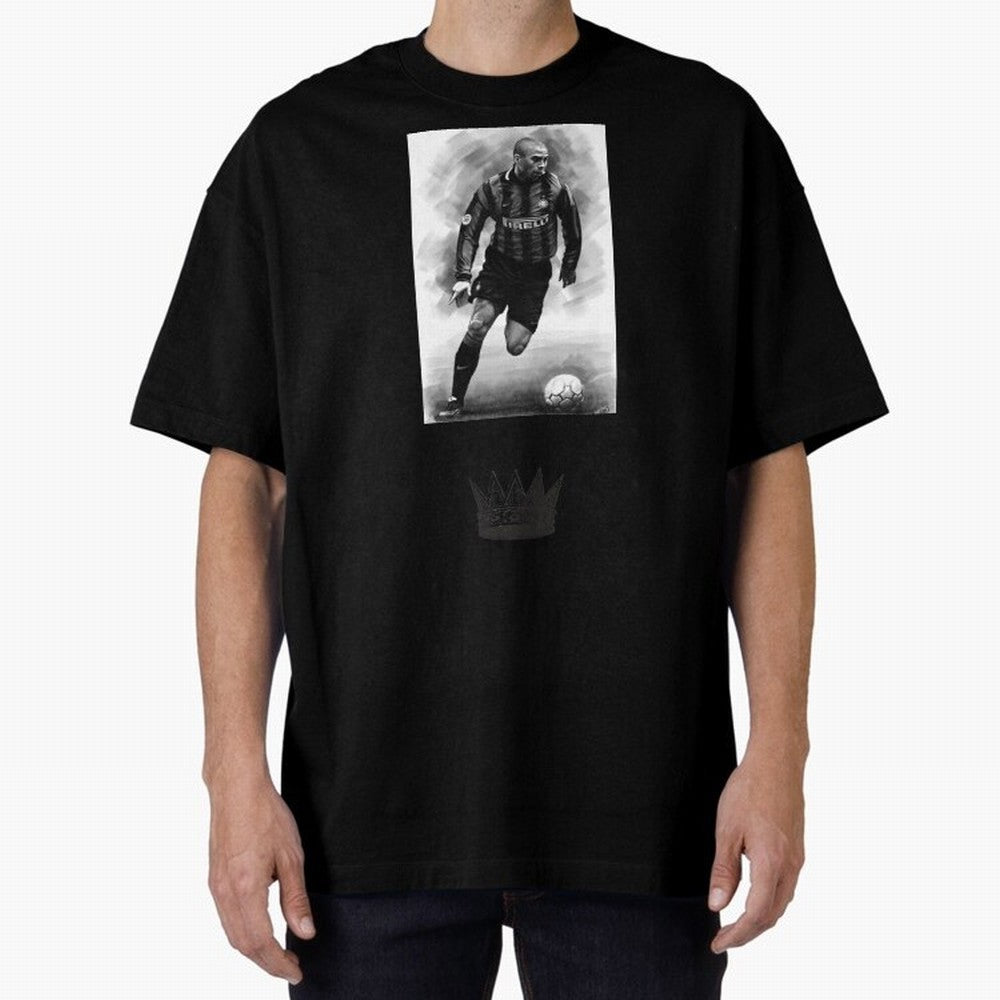The Real Ronaldo Oversized T-Shirt Elevate Match Day Hype around FIFA World Cup 2026 Group Stage, Neymar, Haaland and Cristiano Ronaldo, Brazil, Worldwide Fan Energy, Dramatic Goals, Stadium Lights and Championship Celebrations; Built for