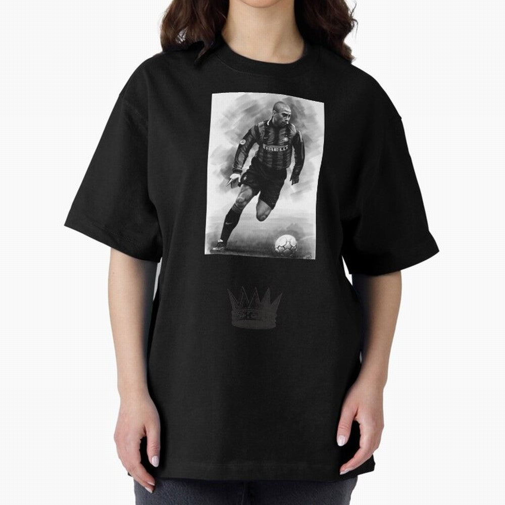 The Real Ronaldo Oversized T-Shirt Elevate Match Day Hype around FIFA World Cup 2026 Group Stage, Neymar, Haaland and Cristiano Ronaldo, Brazil, Worldwide Fan Energy, Dramatic Goals, Stadium Lights and Championship Celebrations; Built for
