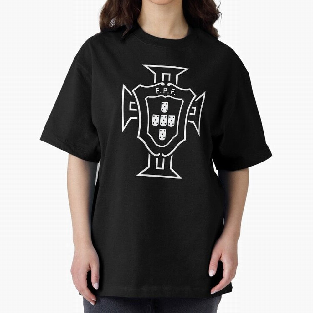 Portugal Oversized T-Shirt Feel the Trophy Chase of FIFA World Cup 2026 Spirit, Centered on England, France and Netherlands, Cristiano Ronaldo, Supporter Pride, Iconic Celebrations, Legendary Names and Global Match Day Energy; Built for Supporters