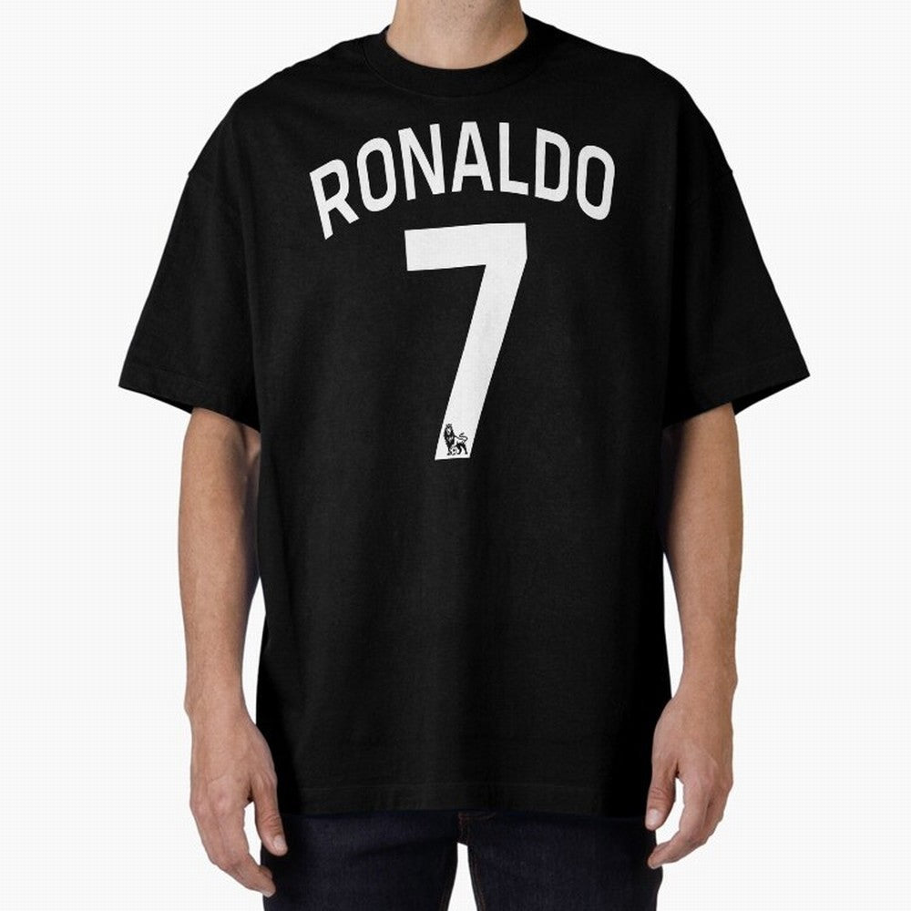 Ronaldo 7 Oversized T-Shirt Share the Excitement of FIFA World Cup 2026 Group Stage Spirit, Made for Spain, Neymar, Haaland and Cristiano Ronaldo, Vintage Soccer Flavor, Modern Football Stars, National Flags and Final Night Emotion; Made for Die