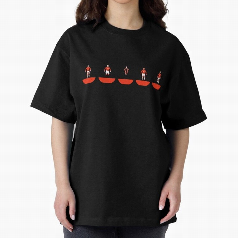 Manchester United legends Oversized T-Shirt Refresh FIFA World Cup 2026 USA Canada Mexico for Fans of Messi and Cristiano Ronaldo and England and Germany, Bringing Supporter Pride, Iconic Celebrations, Legendary Names and Global Match Day Energy;
