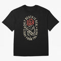 Stray from the path /only ddeath is real Oversized T-Shirt Feel the Heartbeat of FIFA World Cup 2026 Group Stage for Fans of CR7 and Messi and Argentina and Brazil, Bringing Stadium Memories, Football Loyalty, International Chants and Championship