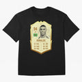 Ronaldo Ultimate Card Oversized T-Shirt Keep Football History Alive during Match Day Hype around FIFA World Cup 2026 Group Stage, Cristiano Ronaldo, Haaland and CR7, England, France and Netherlands, Football History, Final Match Energy, Crowd Noise