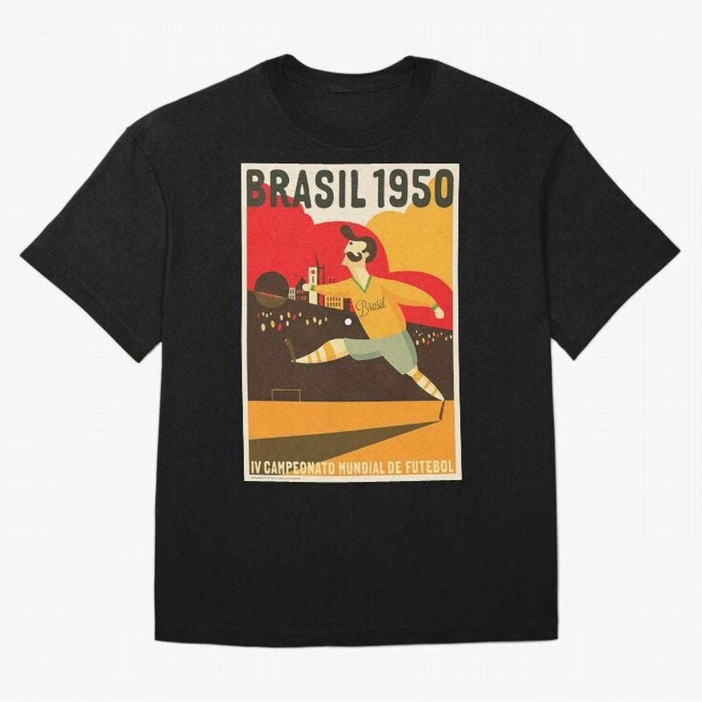 Brasil 1950 World Cup Oversized T-Shirt Celebrate the Biggest Stage of Global Football Passion for FIFA World Cup 2026 Group Stage, Featuring Mbappe and Neymar, England, Soccer Culture, Superstar Moments, National Team Dreams and Competitive Fire;
